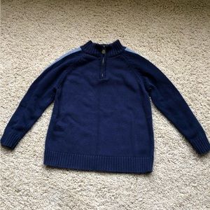 Osh Kosh Bgosh 1/4 zip sweater. Size 5T